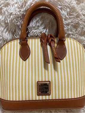 Dooney & Bourke Seaview Bitsy Bag Sunflower - Excellent, Never Used